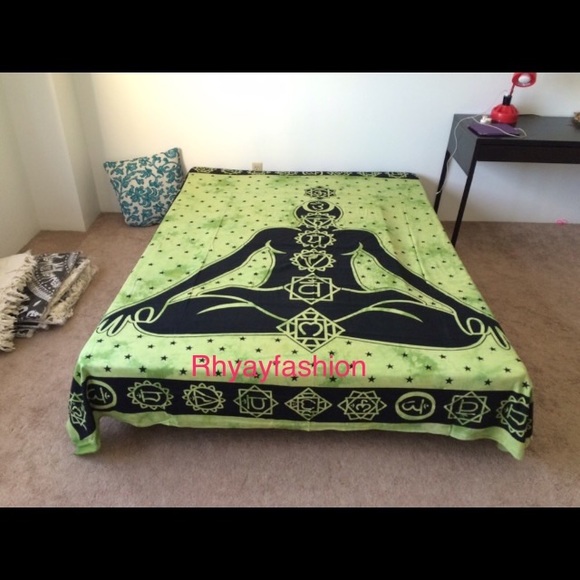 yoga with hanging sheets